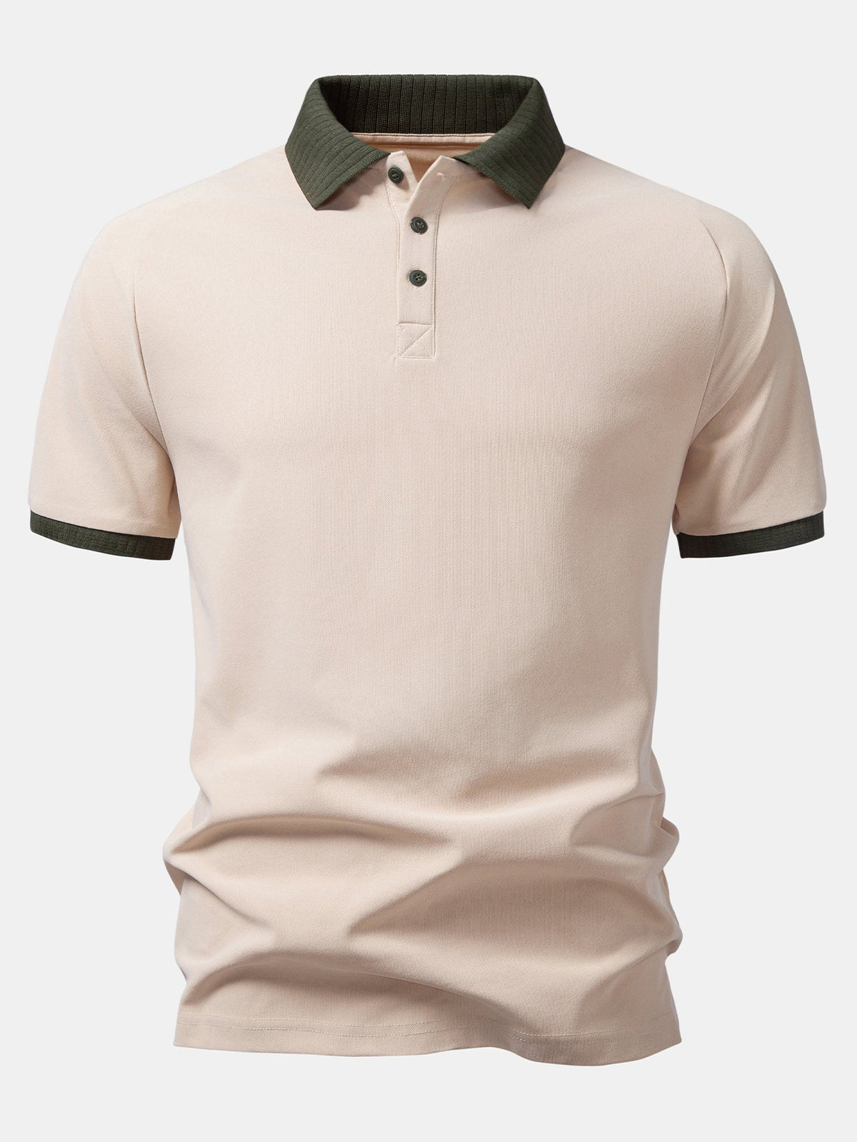 LEO | Polo with contrast collar
