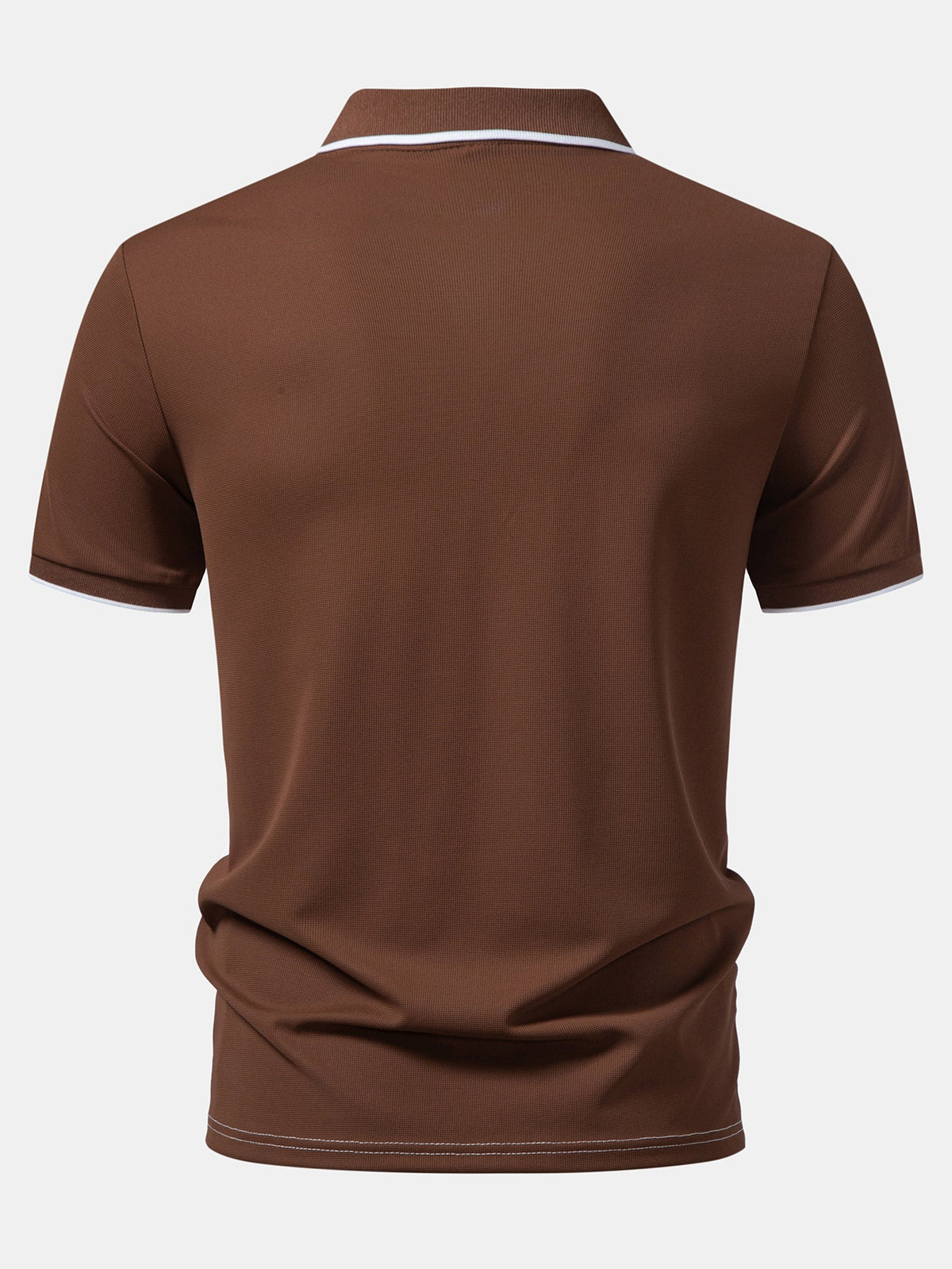 HENRY | Polo with zip neckline