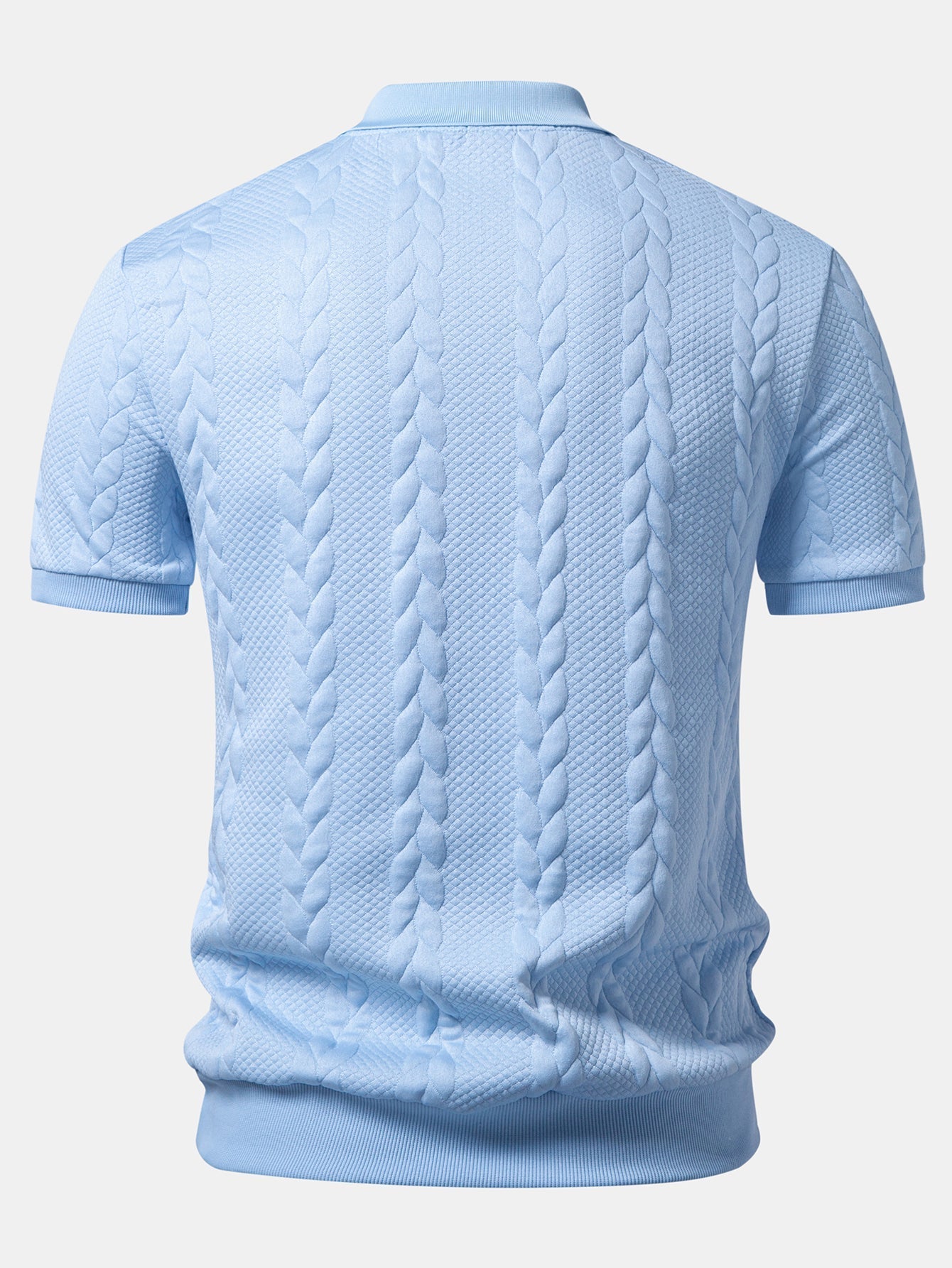 MADISON | Polo with V-neck
