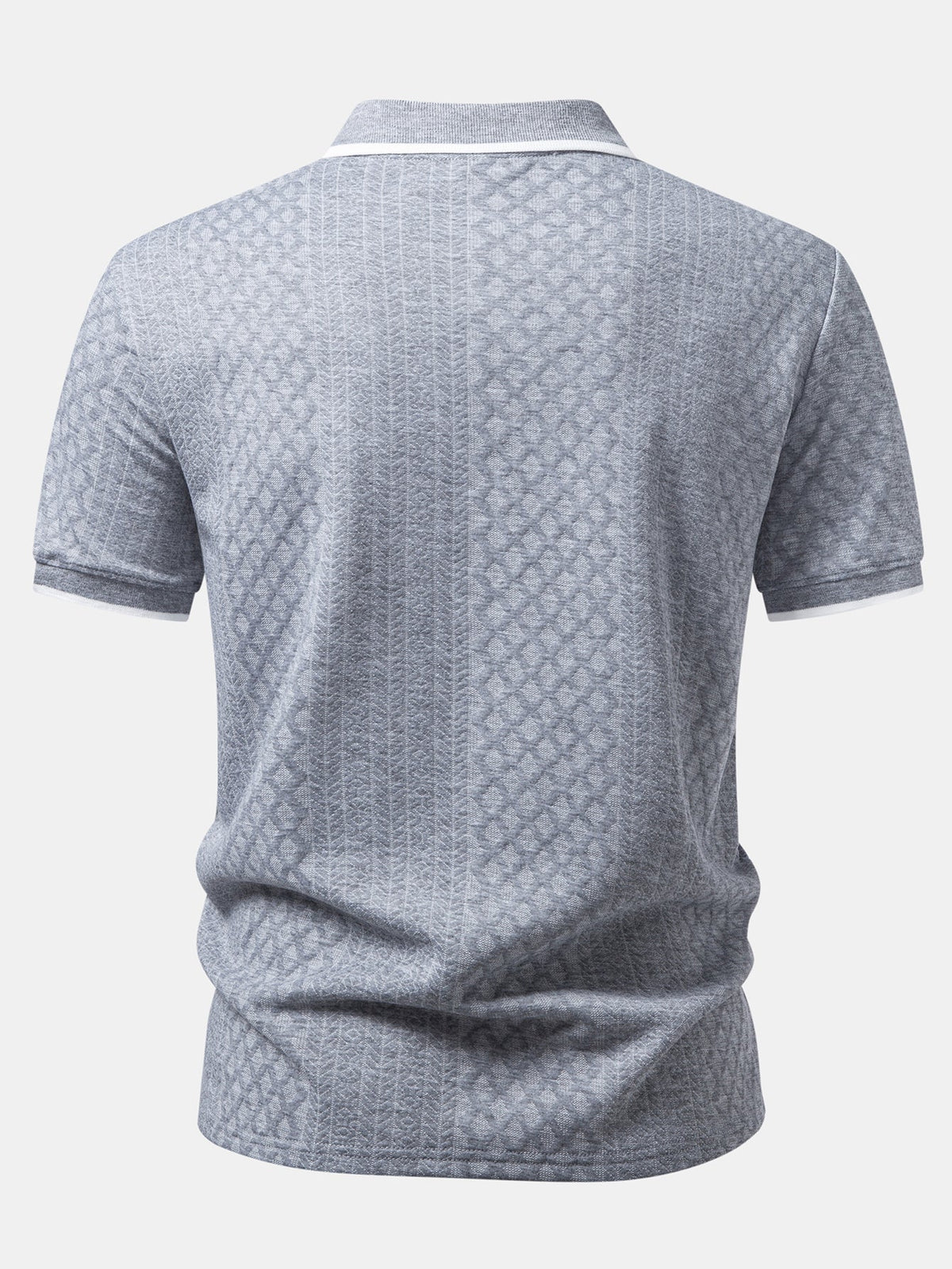 LUCAS | Polo with zip neckline