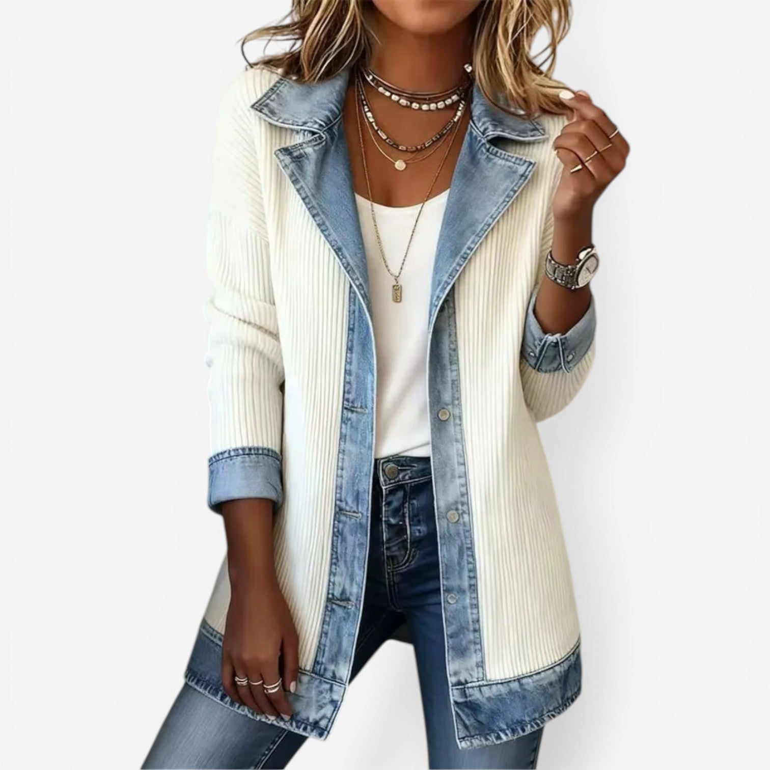 ZOE | Jacket with open front