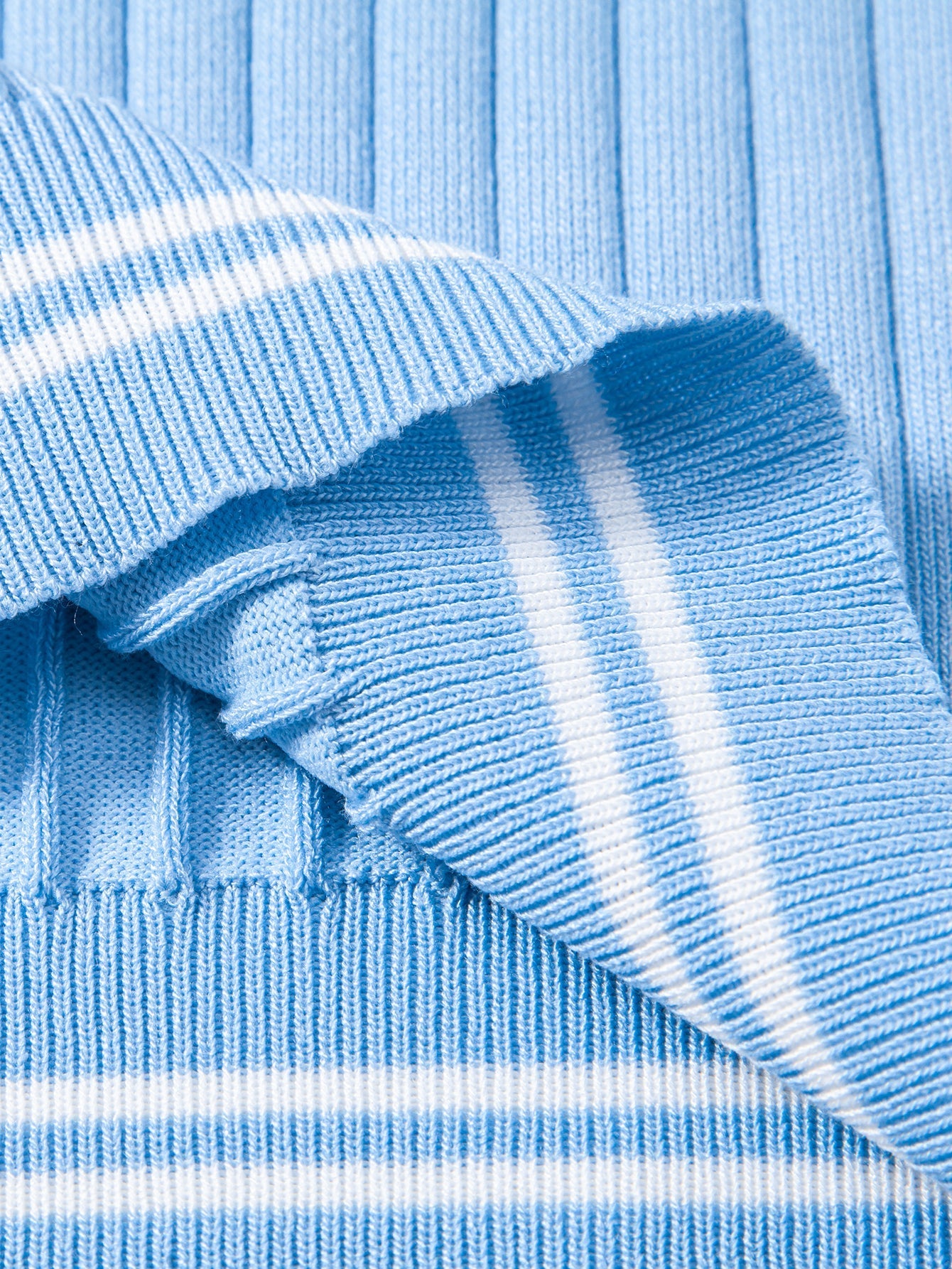 EZRA | Knit polo with Johnny collar