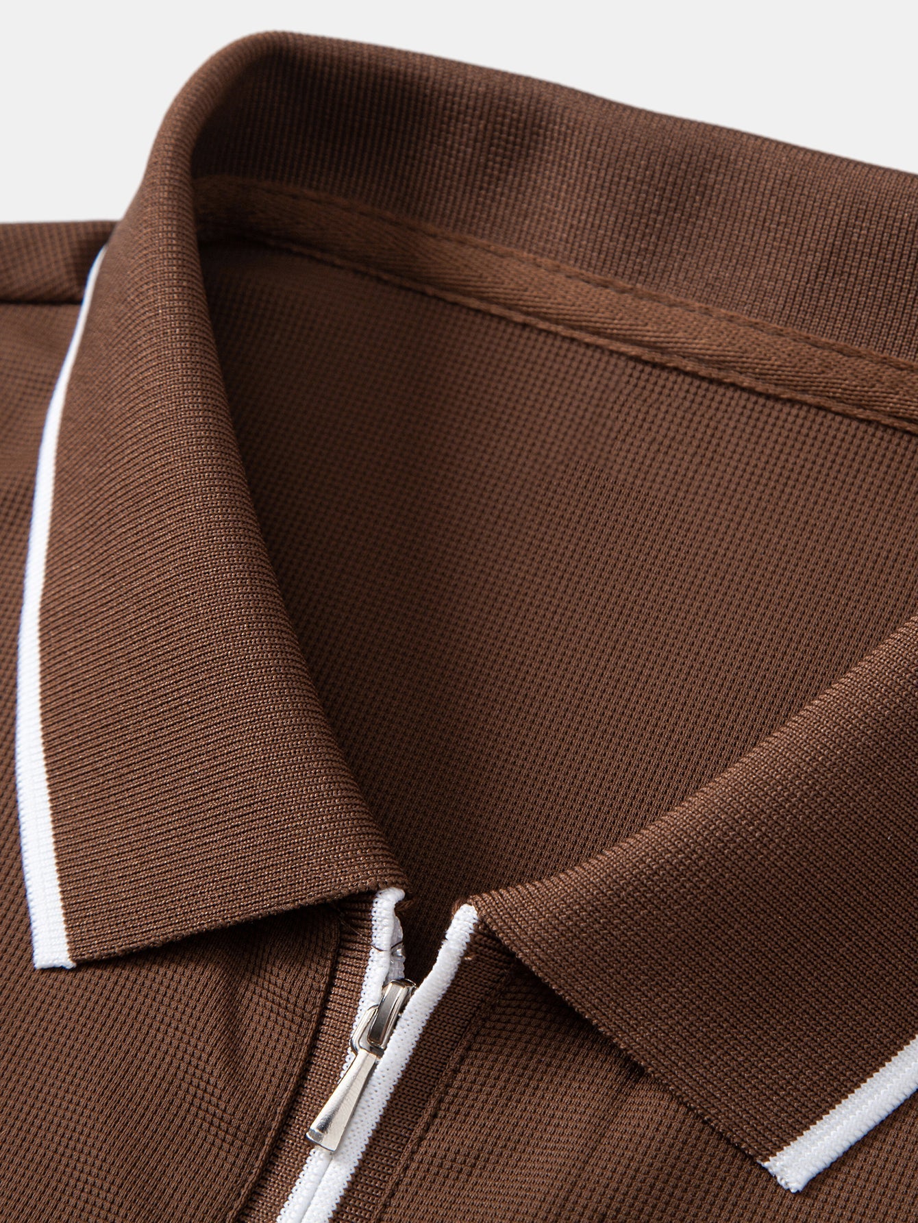 HENRY | Polo with zip neckline