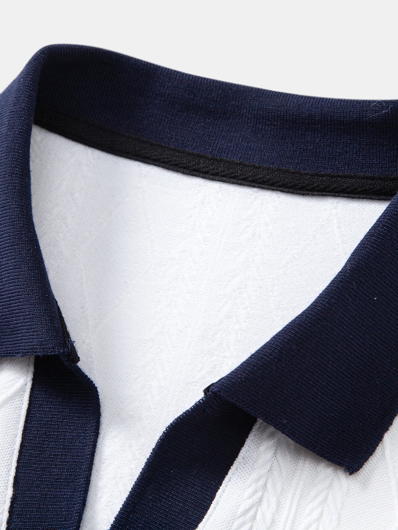 OWEN | Polo with geometric jacquard