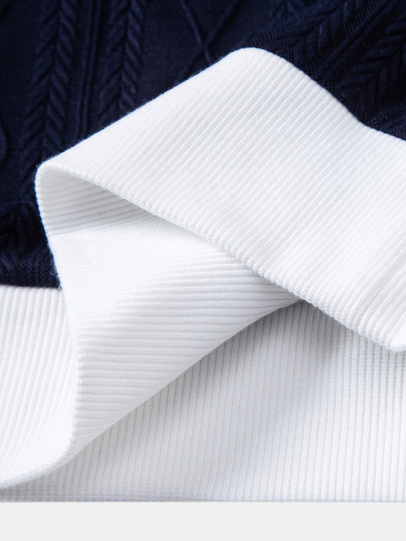 OWEN | Polo with geometric jacquard