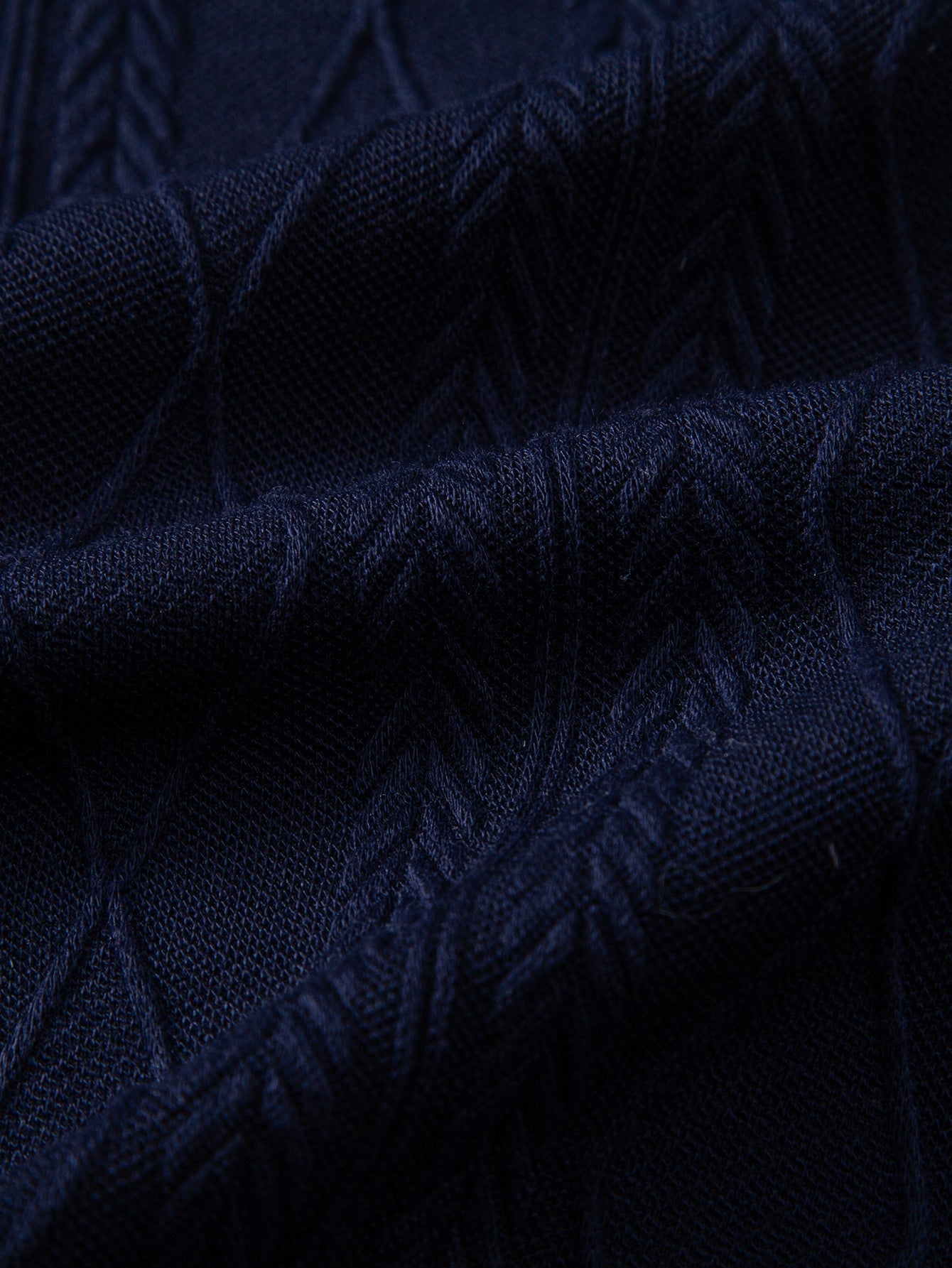 OWEN | Polo with geometric jacquard