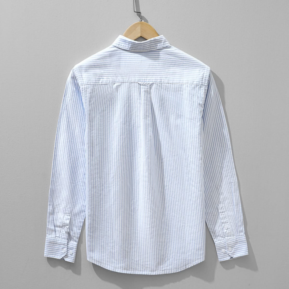 LUCAS | Striped shirt with point collar