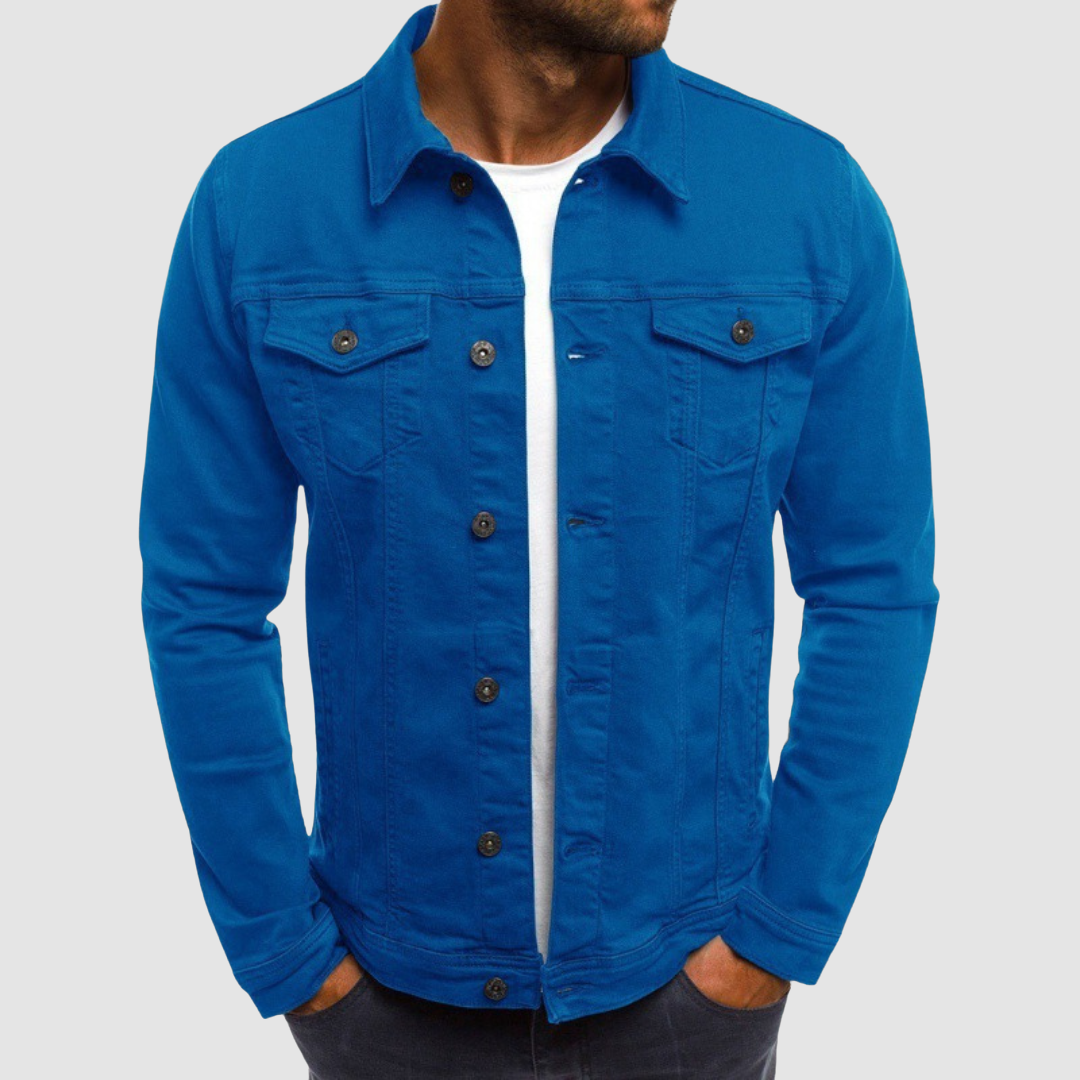 LIAM | Jacket with button chest pockets