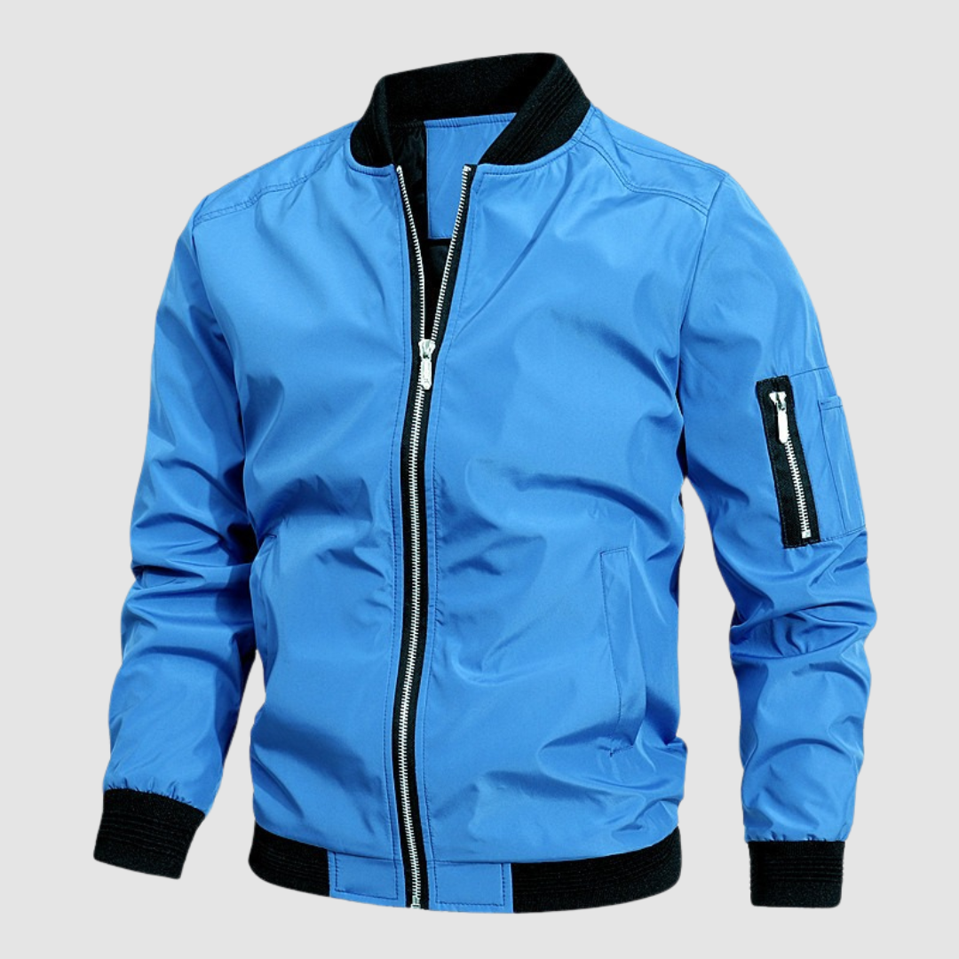 LUCAS | Bomber jacket with zipper closure