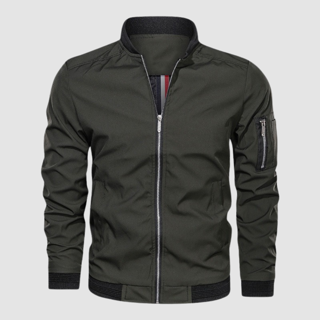 LUCAS | Bomber jacket with zipper closure