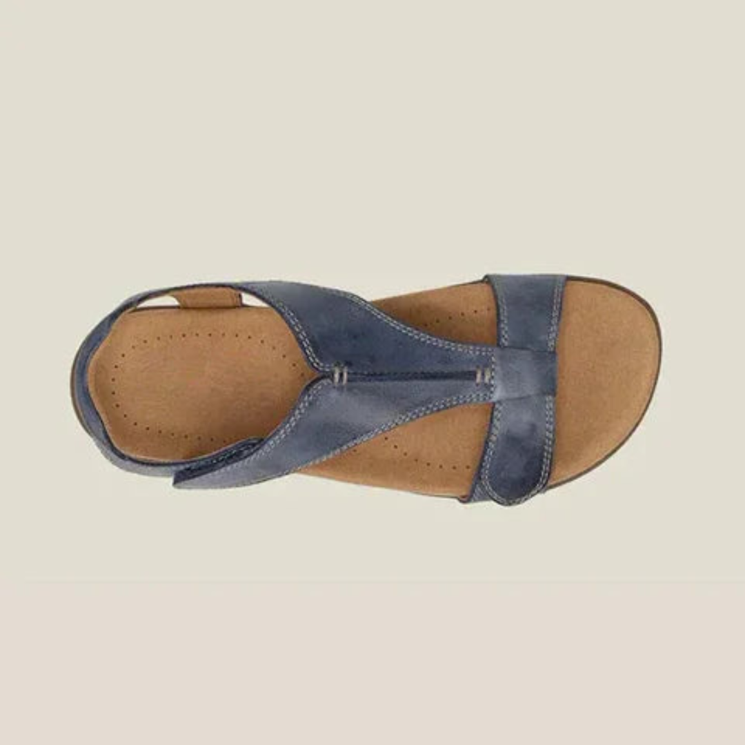 ABIGAIL | Sandals with T-strap design