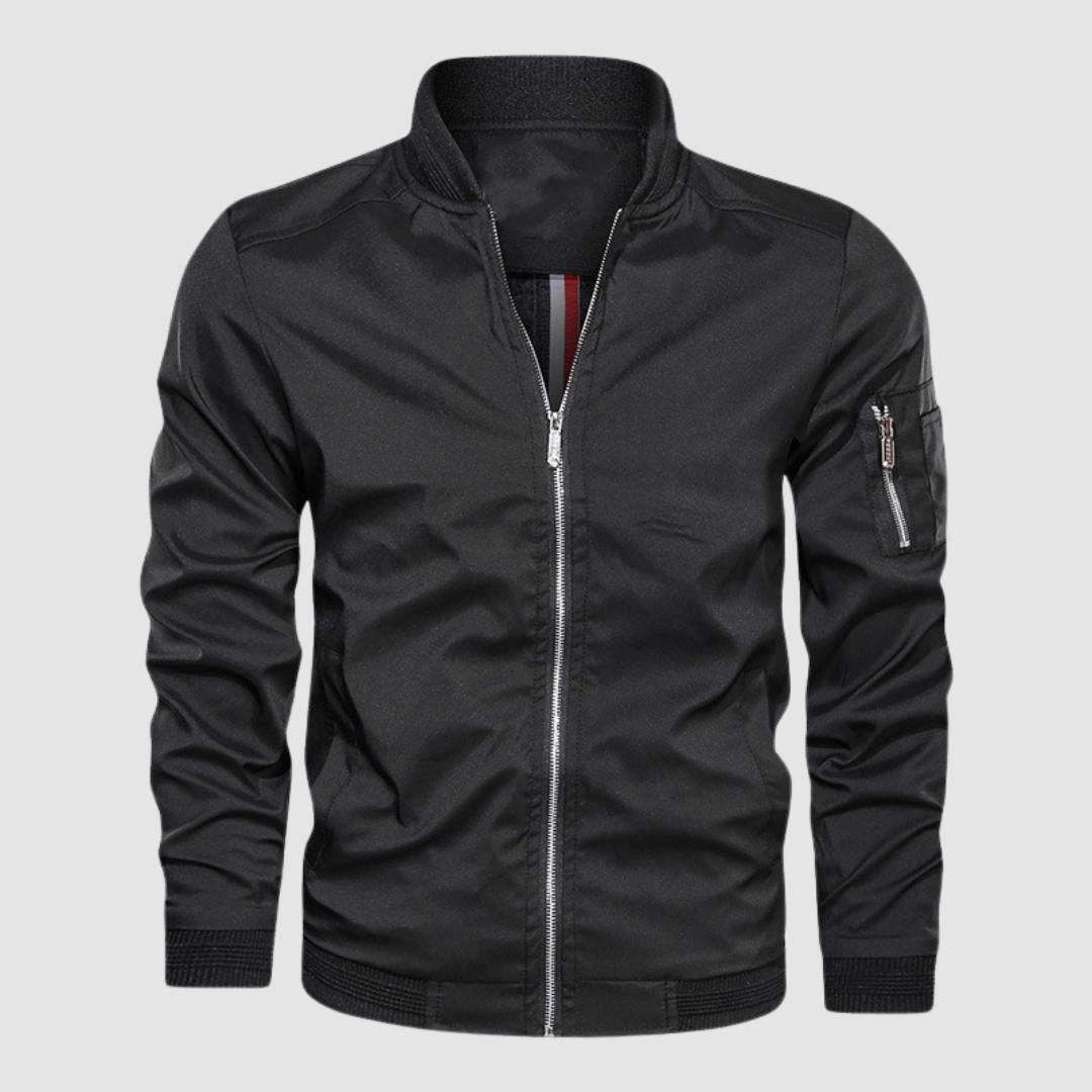 LUCAS | Bomber jacket with zipper closure