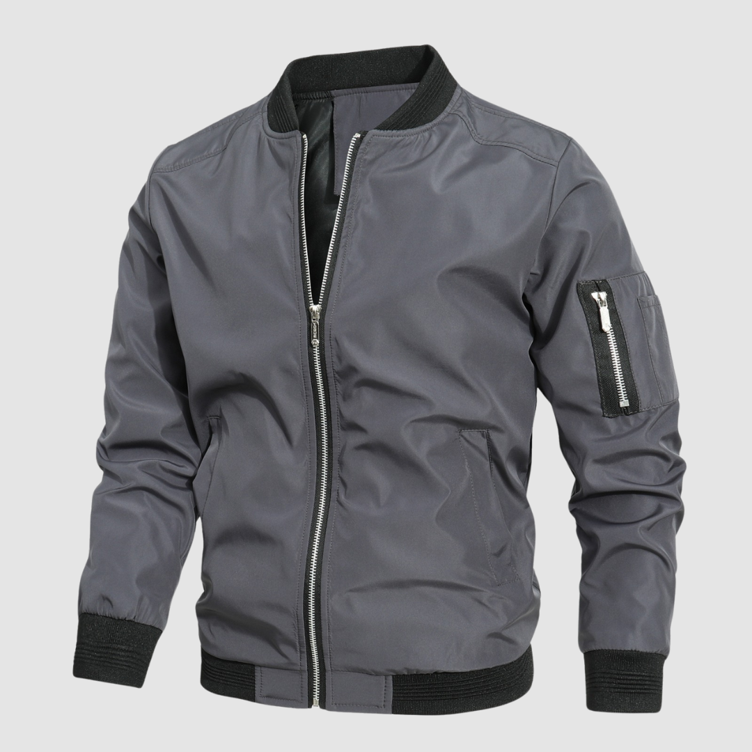 LUCAS | Bomber jacket with zipper closure