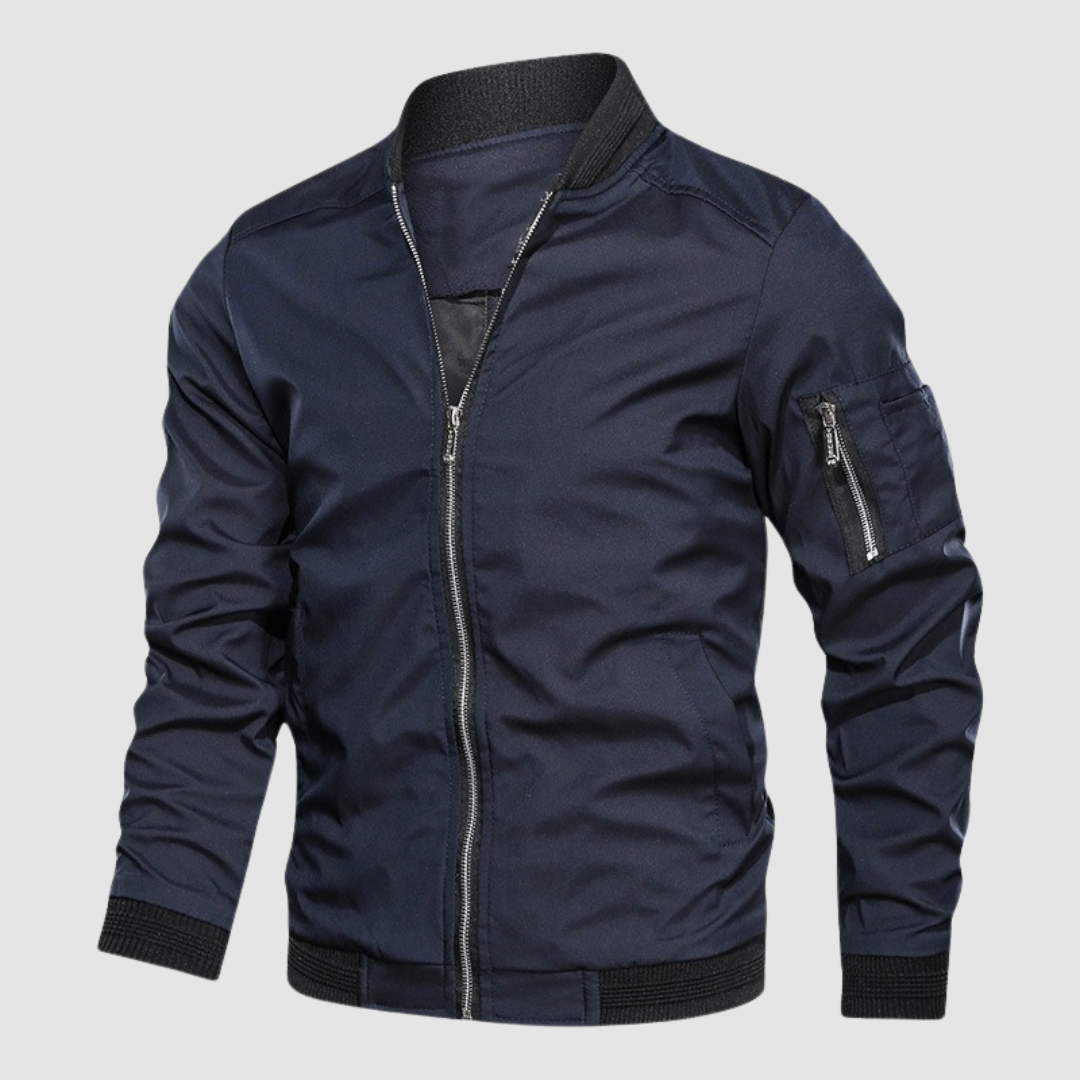 LUCAS | Bomber jacket with zipper closure