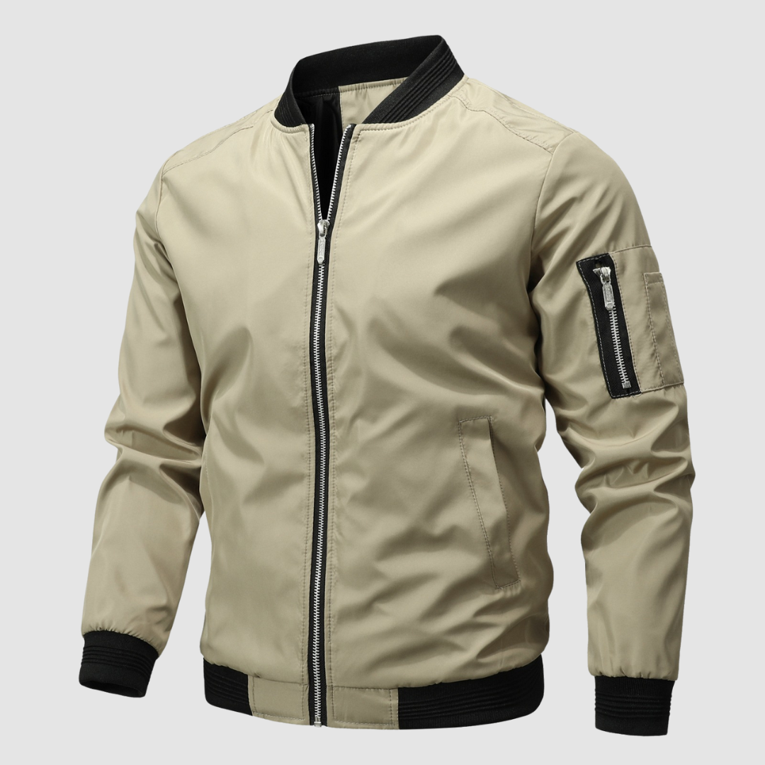 LUCAS | Bomber jacket with zipper closure