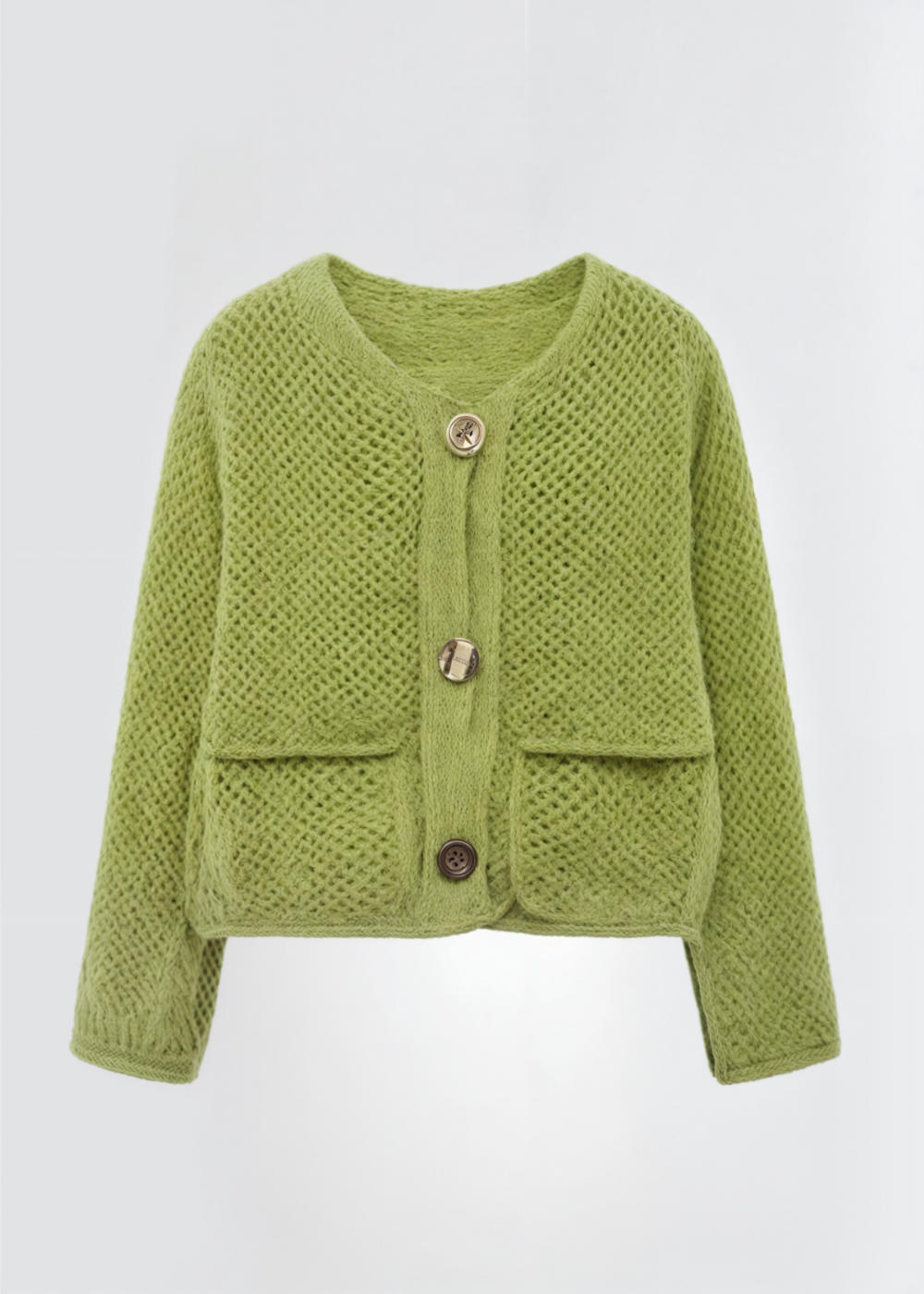 NORA | Knit cardigan with open front