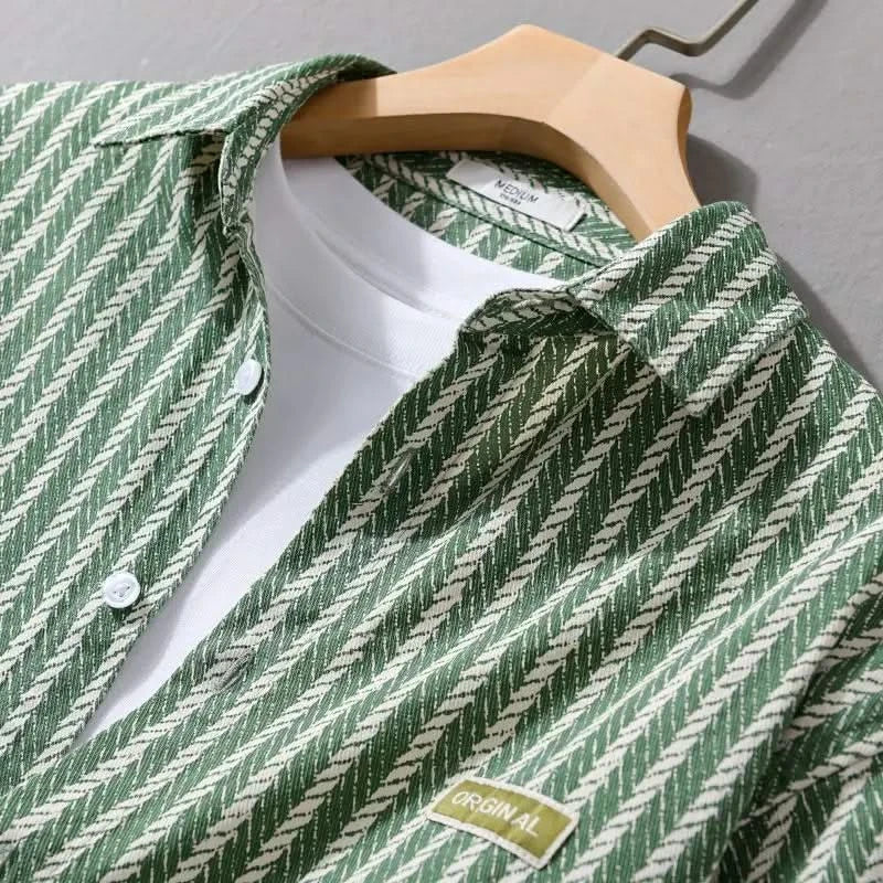 HARPER | Layered shirt with dual hem