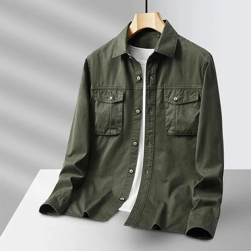 CORBIN | Overshirt with chest pockets
