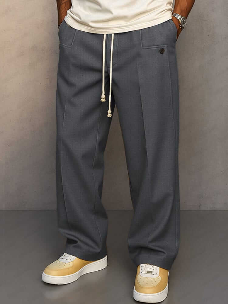 LIAM | Relaxed pants with high rise