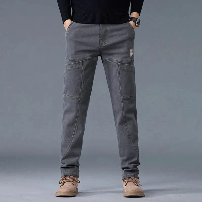 WYATT | Utility jeans with double-stitched panels