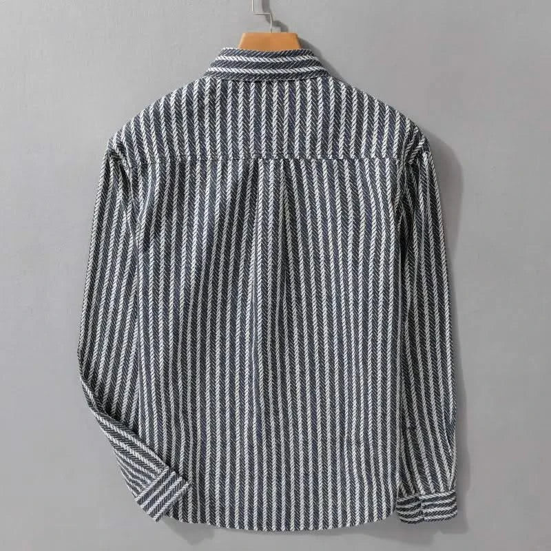 HARPER | Layered shirt with dual hem