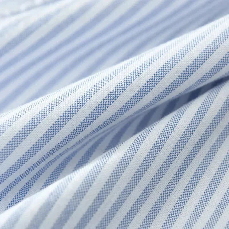 LUCAS | Striped shirt with point collar