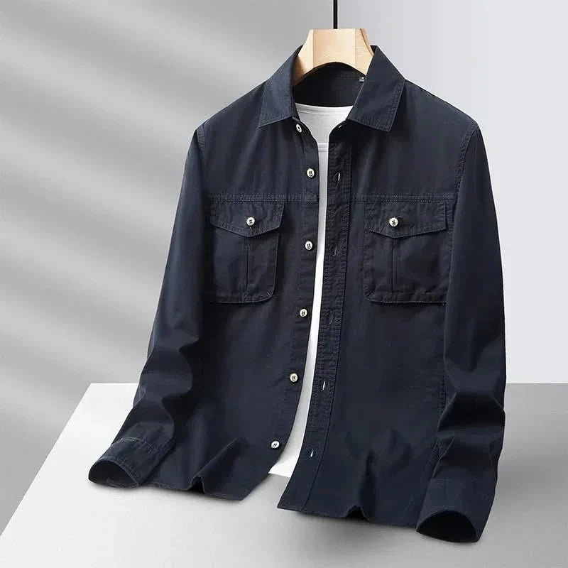 CORBIN | Overshirt with chest pockets