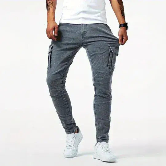OLIVER | Cargo pants with stretch fabric