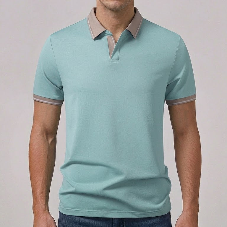 JACKSON | Polo with Johnny collar
