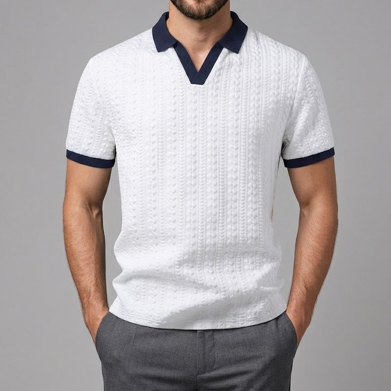 GRAYSON | Polo with contrast piping