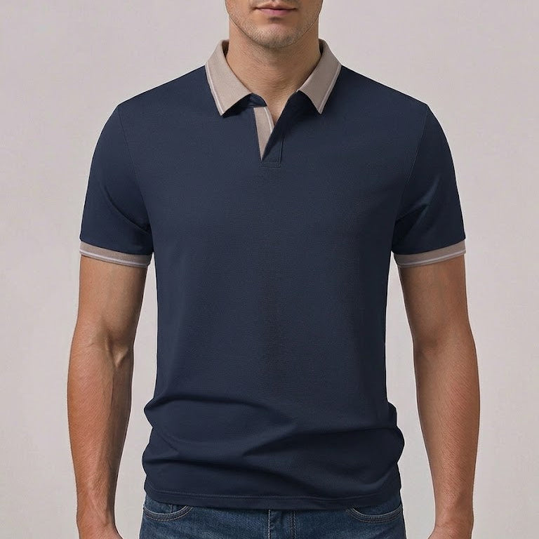 JACKSON | Polo with Johnny collar