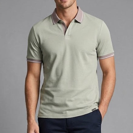 JACKSON | Polo with Johnny collar