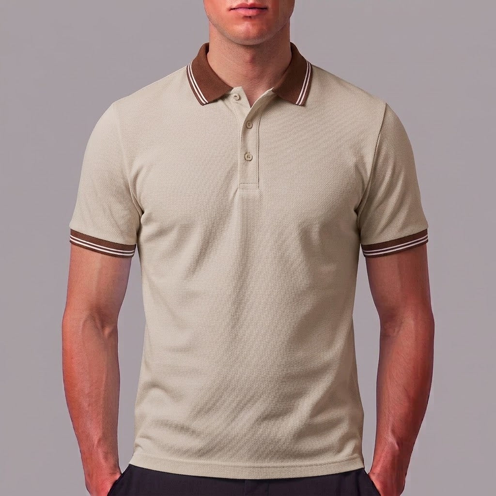 CARTER | Polo with contrast piping