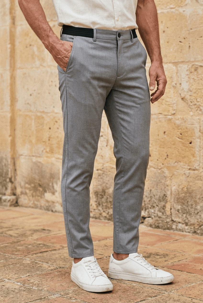 LILY | Athletic chino pants with 4-way stretch