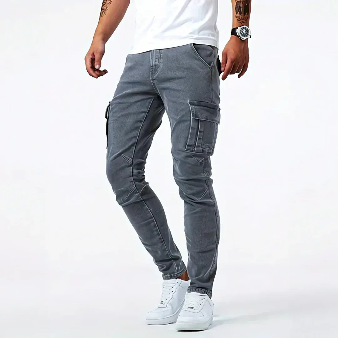 LIAM | Cargo pants with slim pockets
