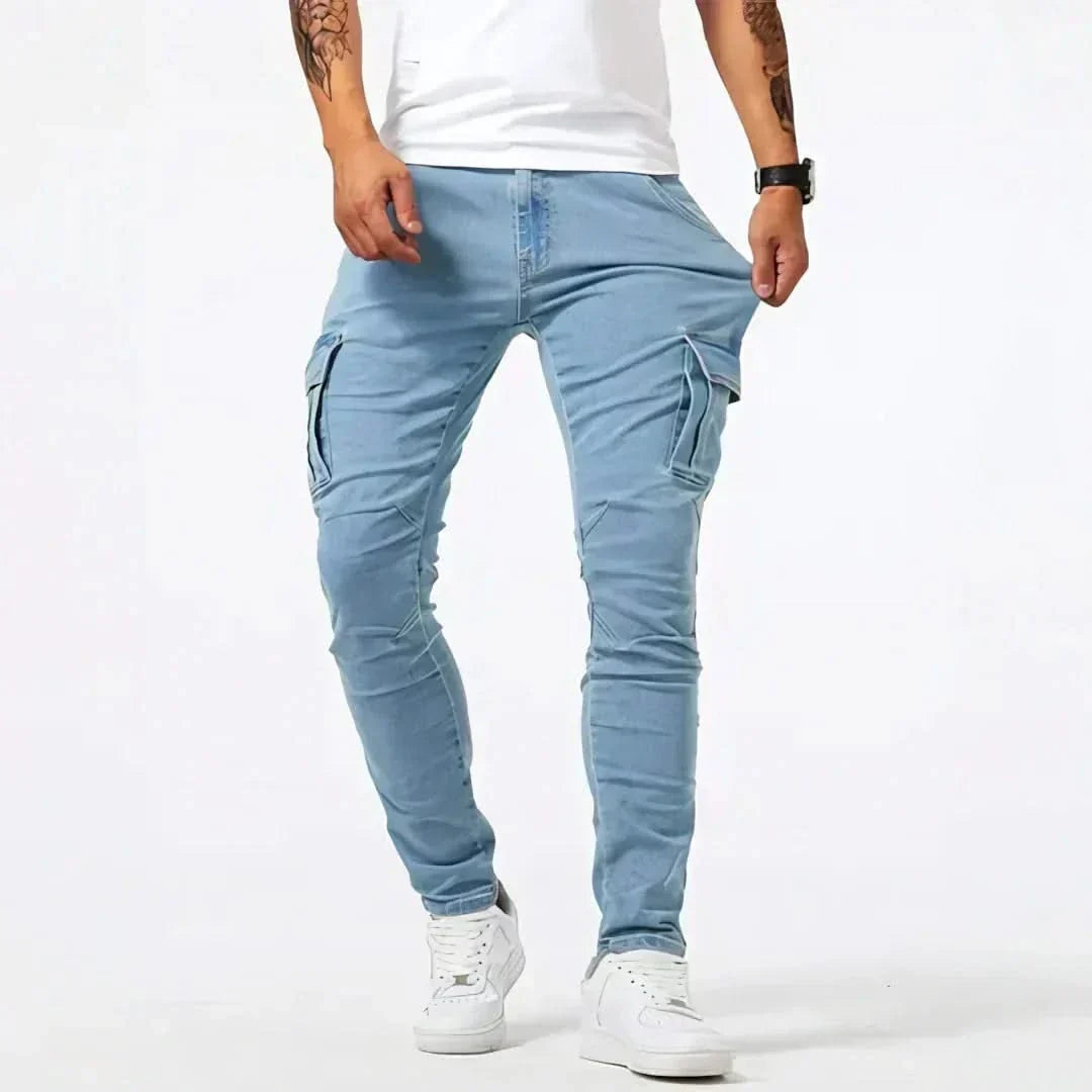 LIAM | Cargo pants with slim pockets