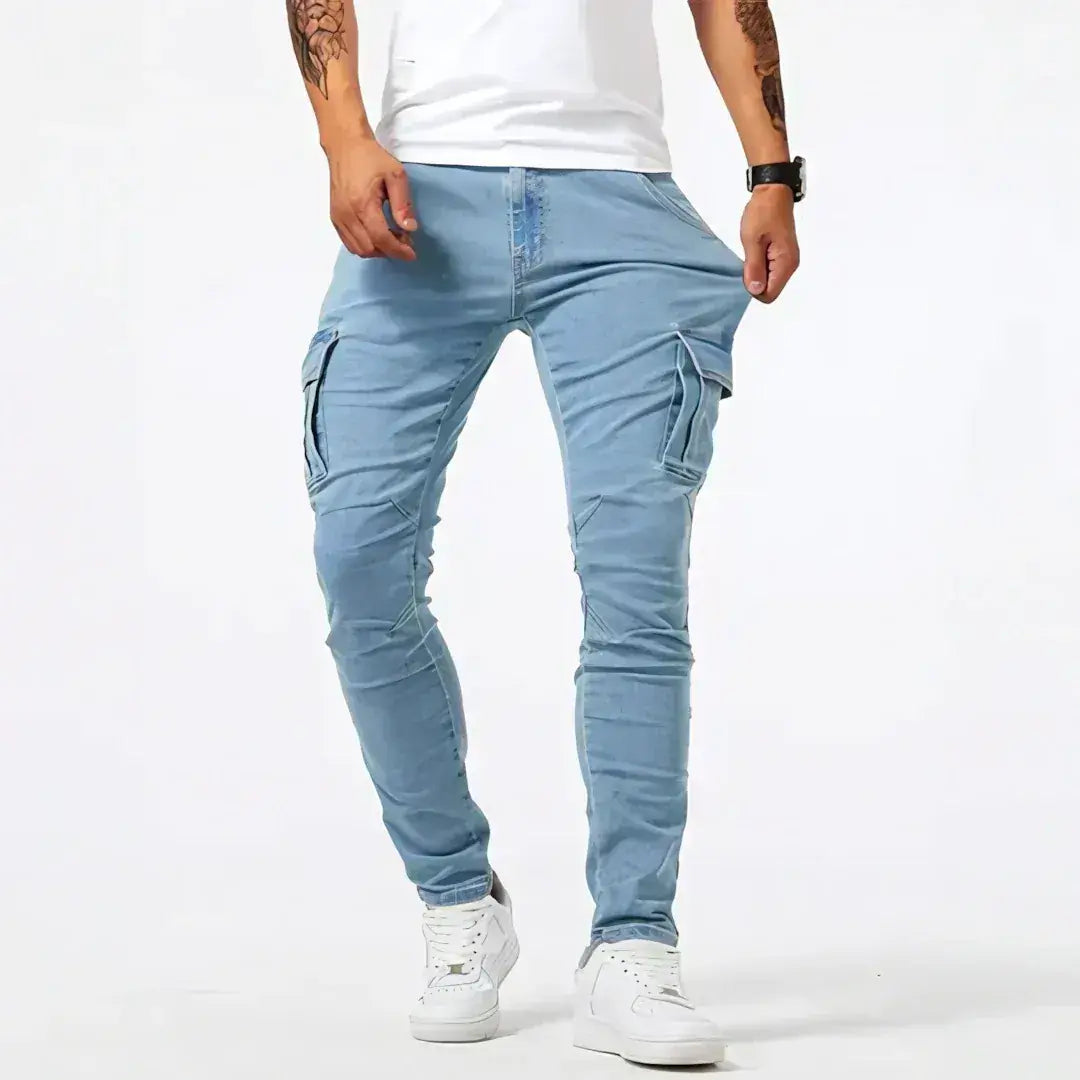 OLIVER | Cargo pants with stretch fabric