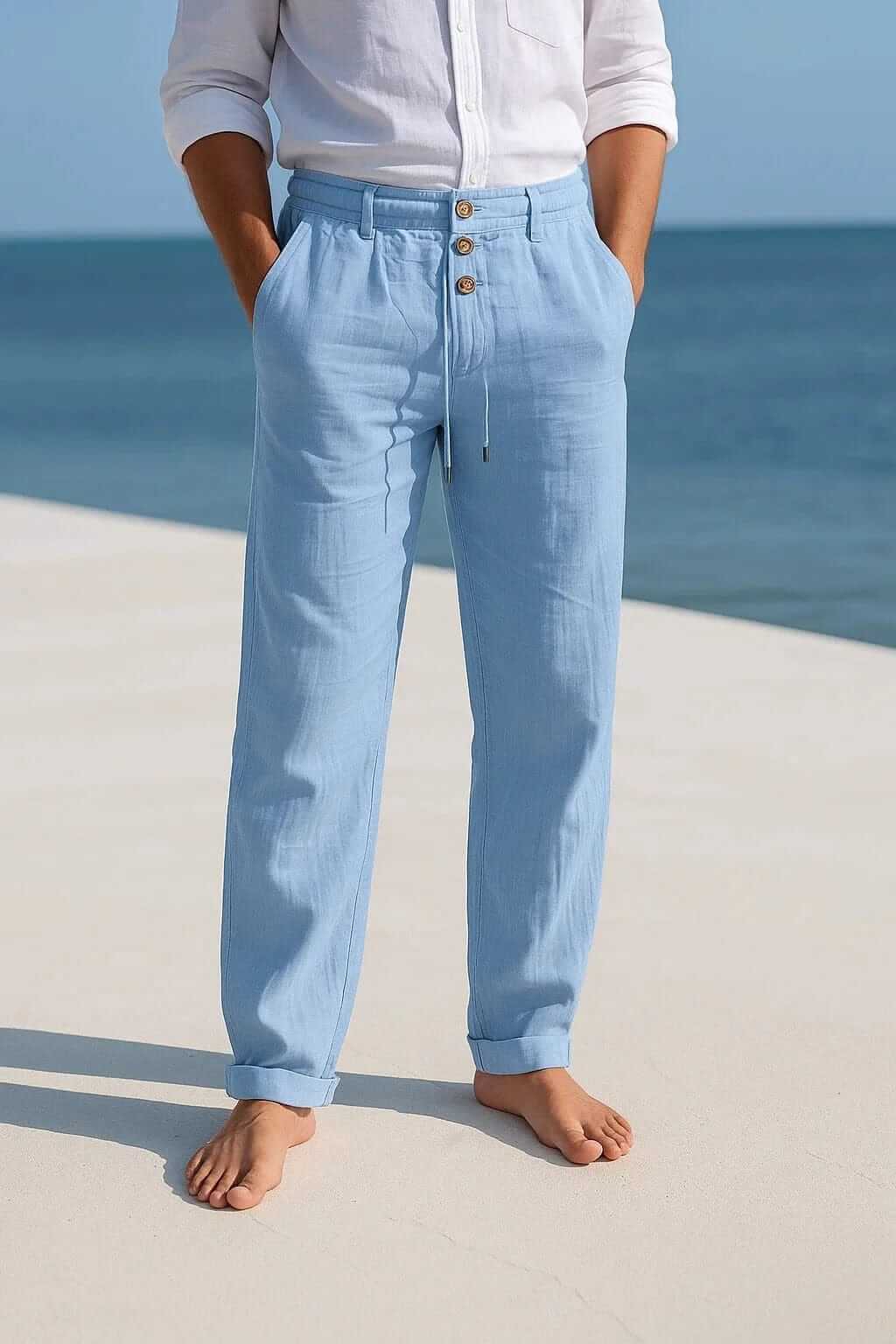 JACKSON | Pants with pleated front