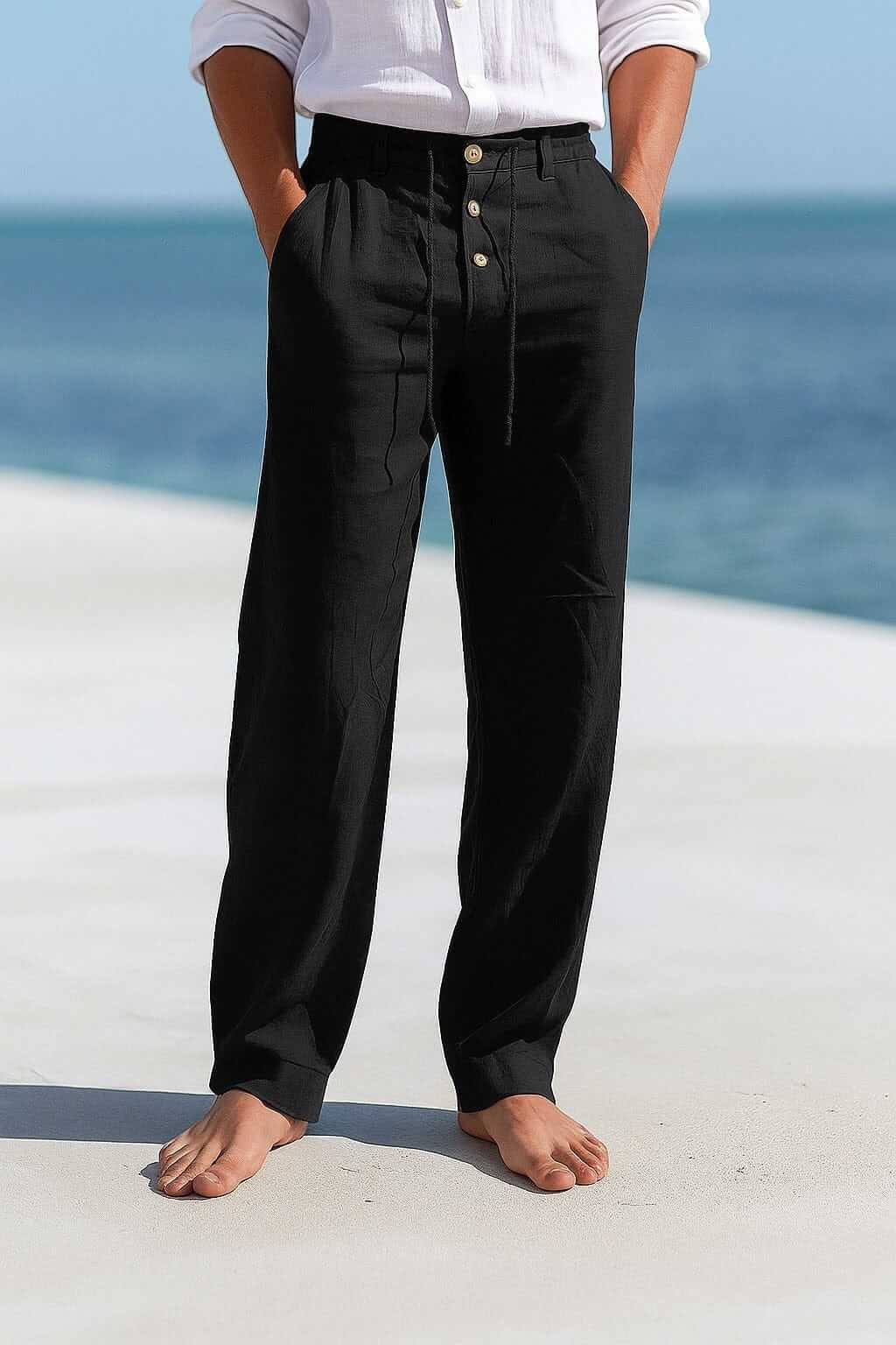 JACKSON | Pants with pleated front