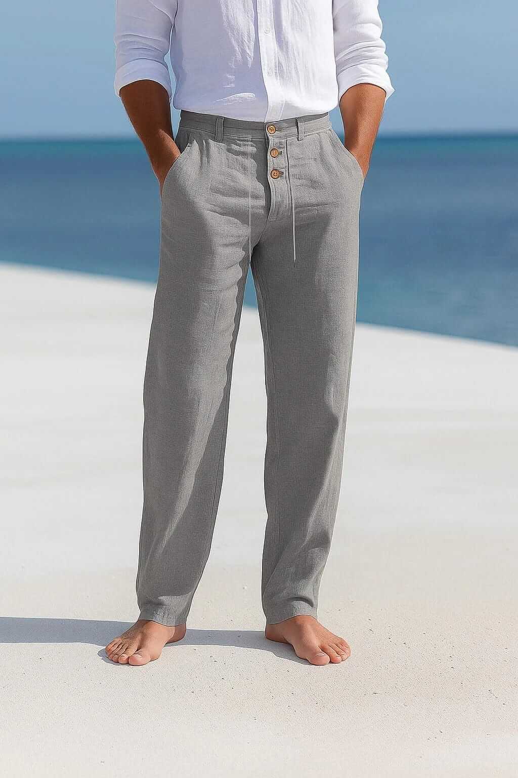 JACKSON | Pants with pleated front