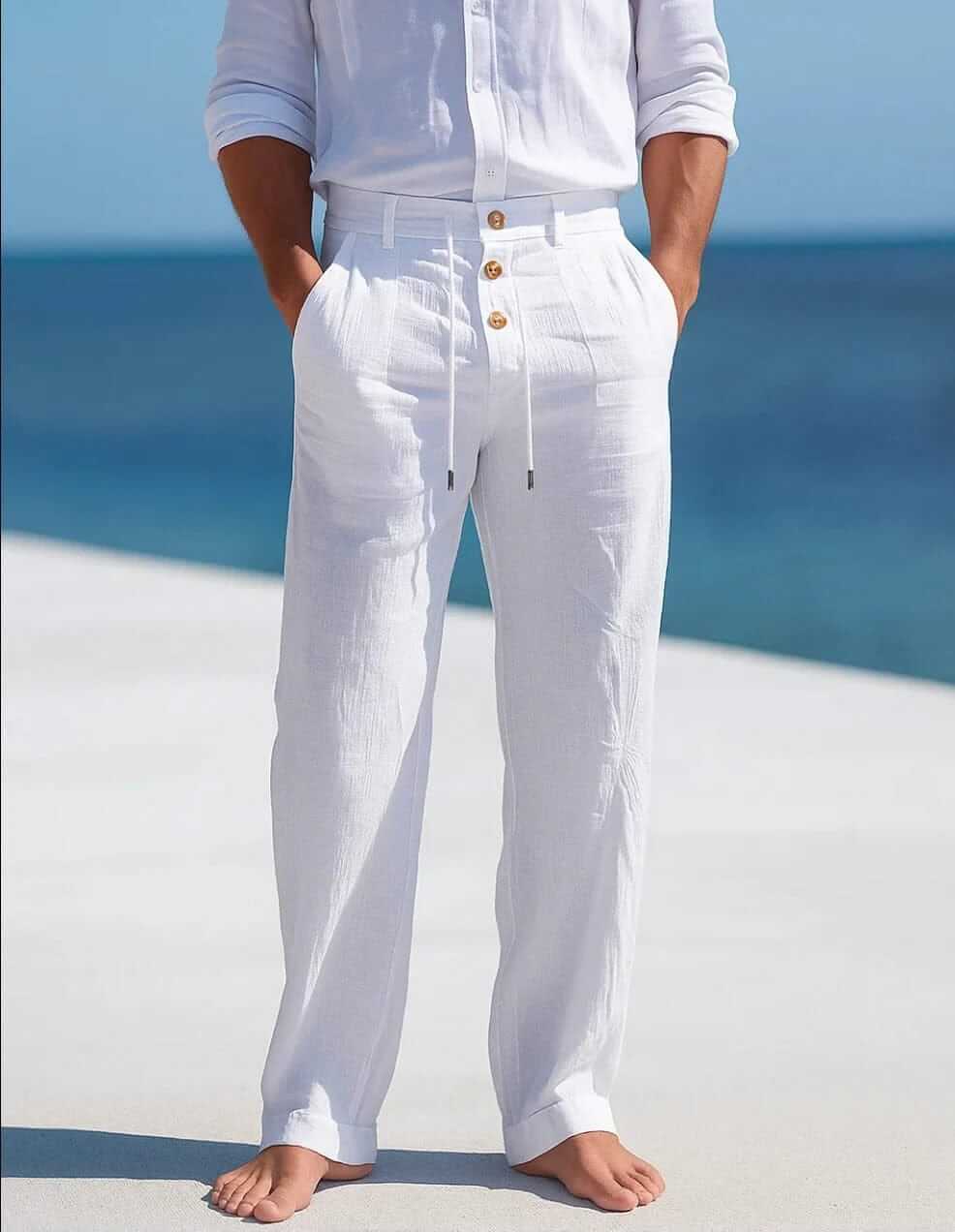 JACKSON | Pants with pleated front
