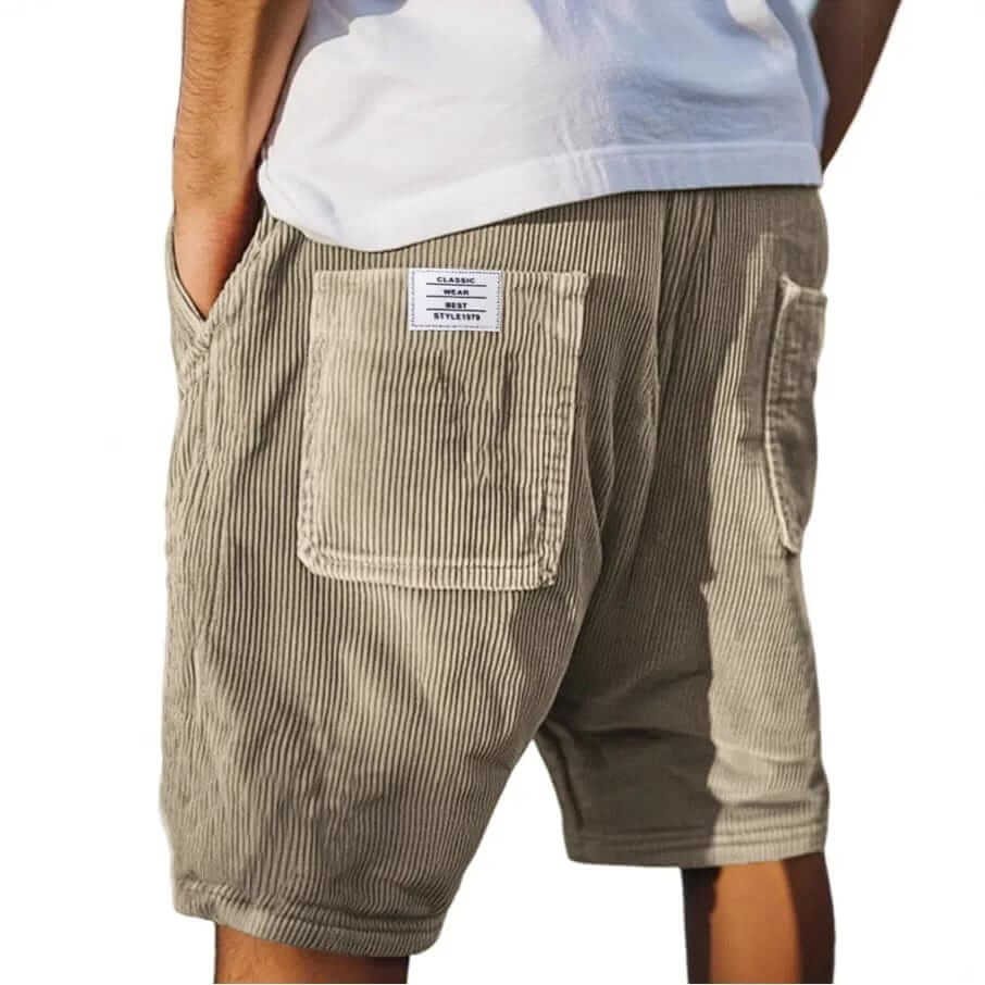 MASON | Corduroy shorts with elastic waist