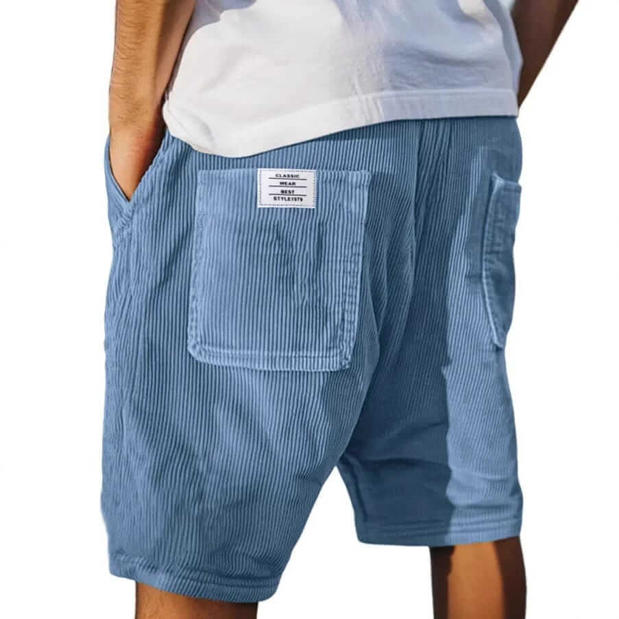 MASON | Corduroy shorts with elastic waist