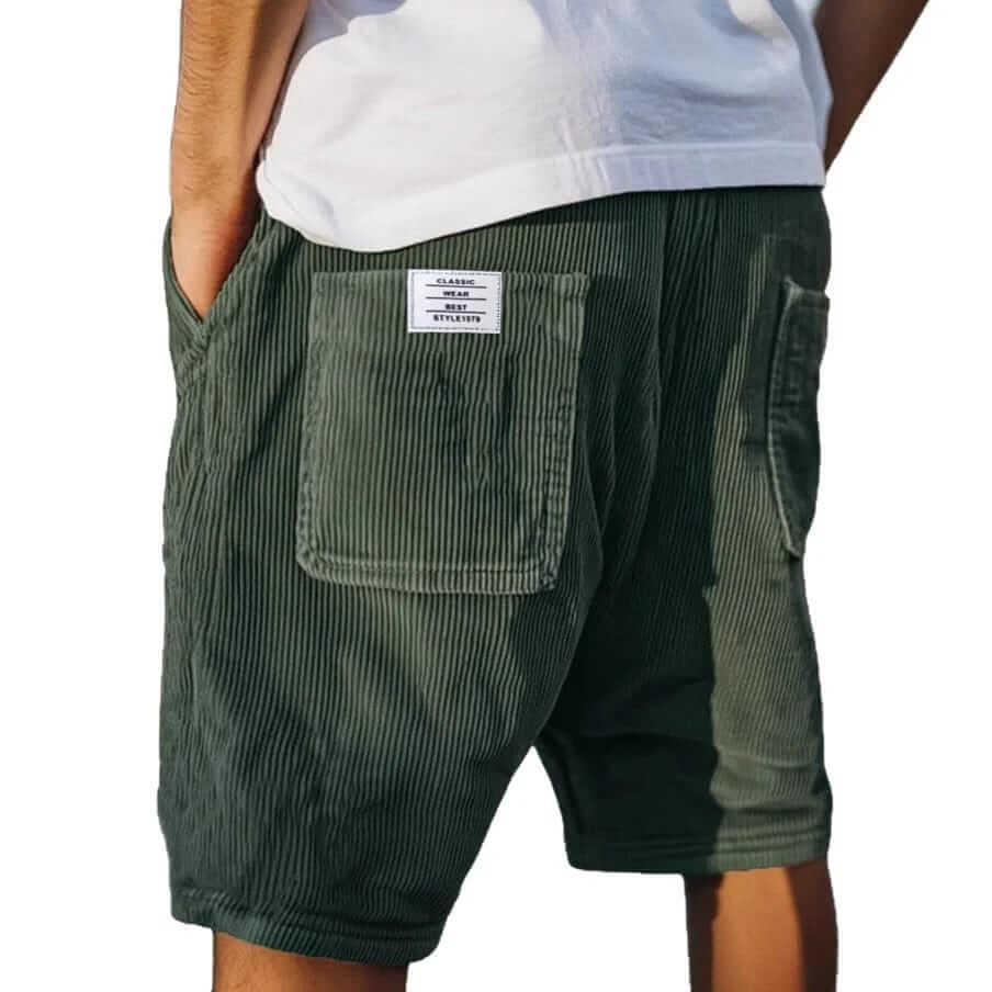 MASON | Corduroy shorts with elastic waist