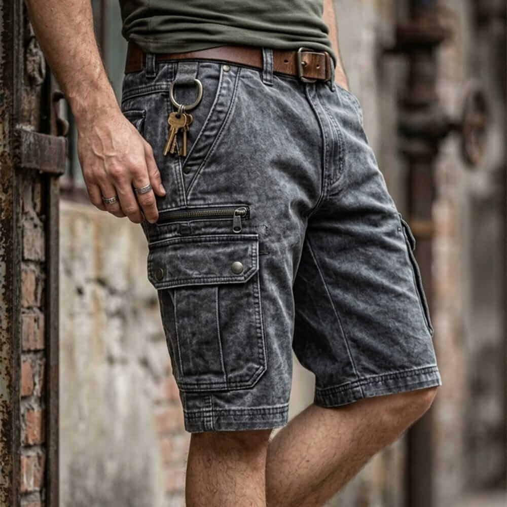 ZOE | Cargo shorts with multiple pockets