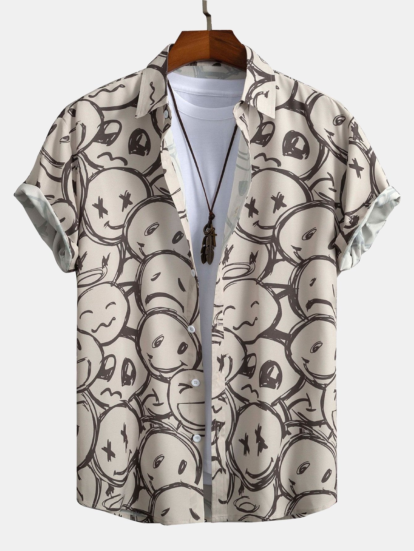 GRACE | Shirt with smiley print