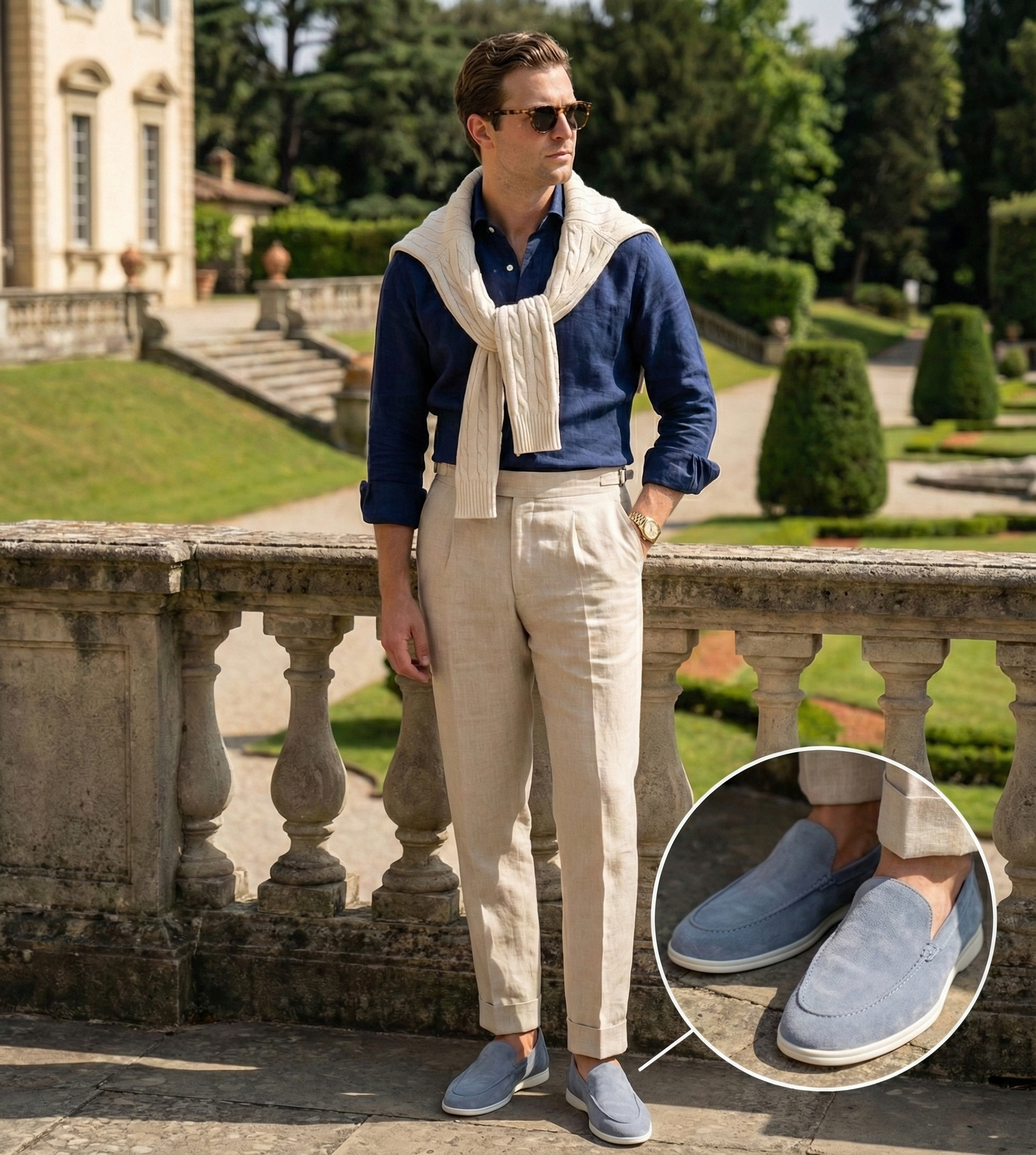 AIDEN | Slip-on loafer with minimalist finish
